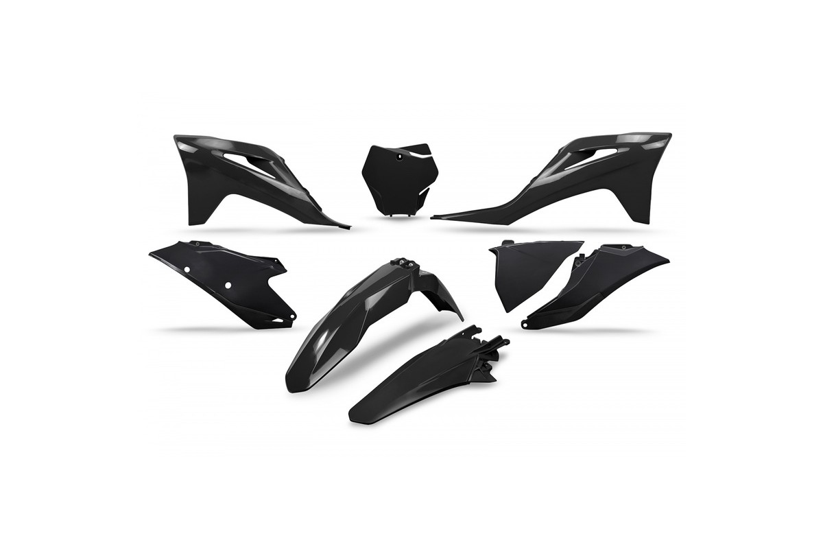 Kit plastiques UFO noir - Gas Gas