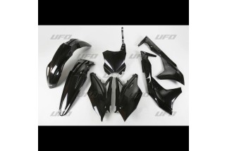 Kit plastique UFO noir Kawasaki KX250F
