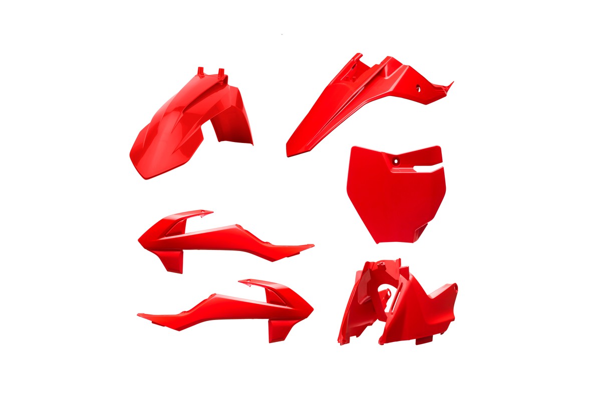 Kit plastiques POLISPORT - couleur origine (21-22) Gas Gas MC65