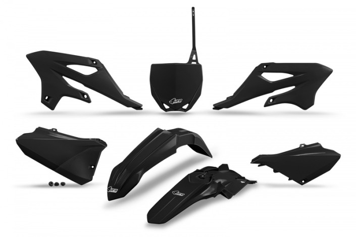 Kit plastiques UFO - noir Yamaha YZ85