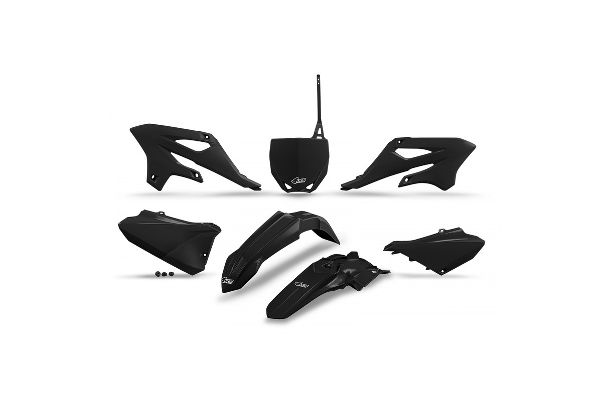 Kit plastiques UFO - noir Yamaha YZ85