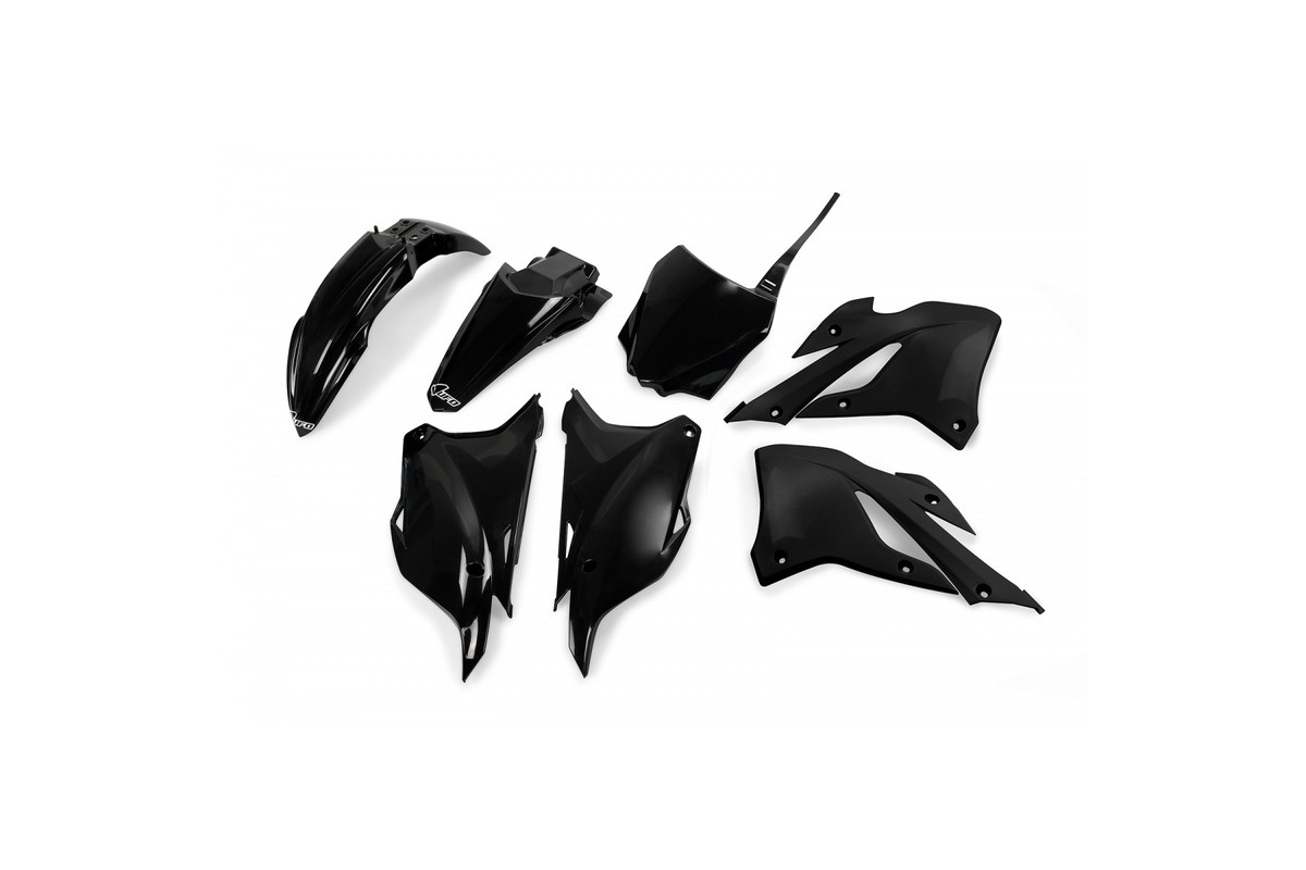 Kit plastiques UFO - noir Kawasaki KX85