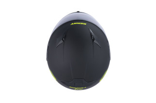 Casque Targa KID BLACK NEON YELLOW