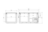 Dometic CFX3 75DZ Double Réfrégirateur/Congélateur