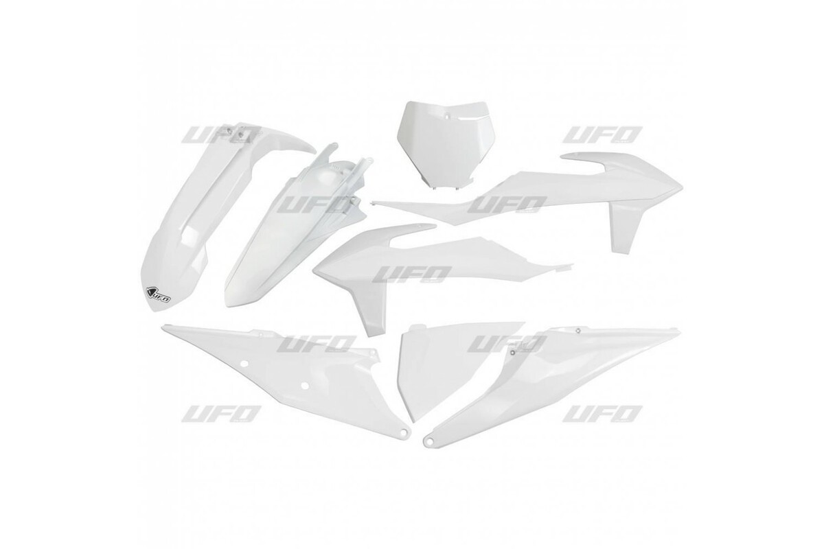 Kit plastiques UFO blanc KTM SX/SX-F