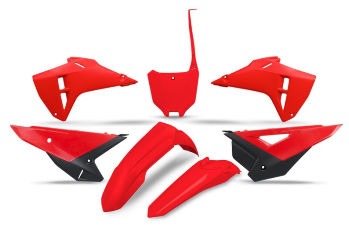 Kit plastiques UFO standard sans protections de fourche - couleur OEM