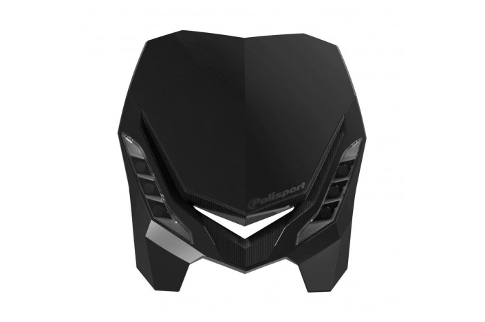 Plaque phare POLISPORT E-Blaze noir