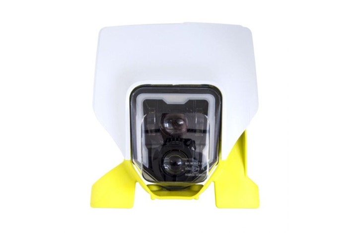 RACETECH Front Headlight Mask With Homologated LED Light