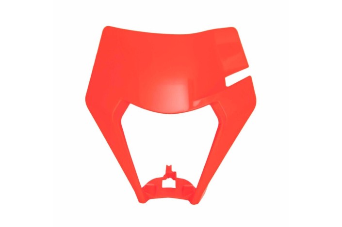 Plastique de plaque phare RACETECH orange fluo - KTM