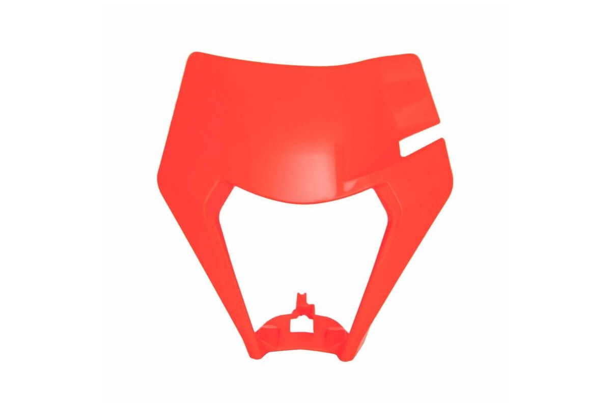 Plastique de plaque phare RACETECH orange fluo - KTM