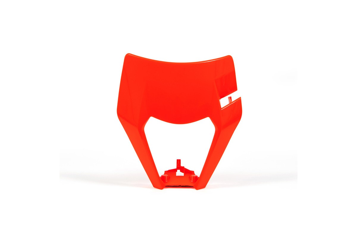 Plastique de plaque phare RACETECH orange fluo KTM EXC