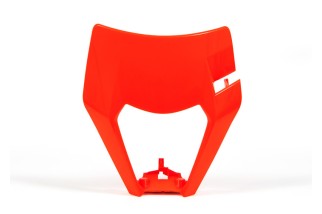Plastique de plaque phare RACETECH orange fluo KTM EXC