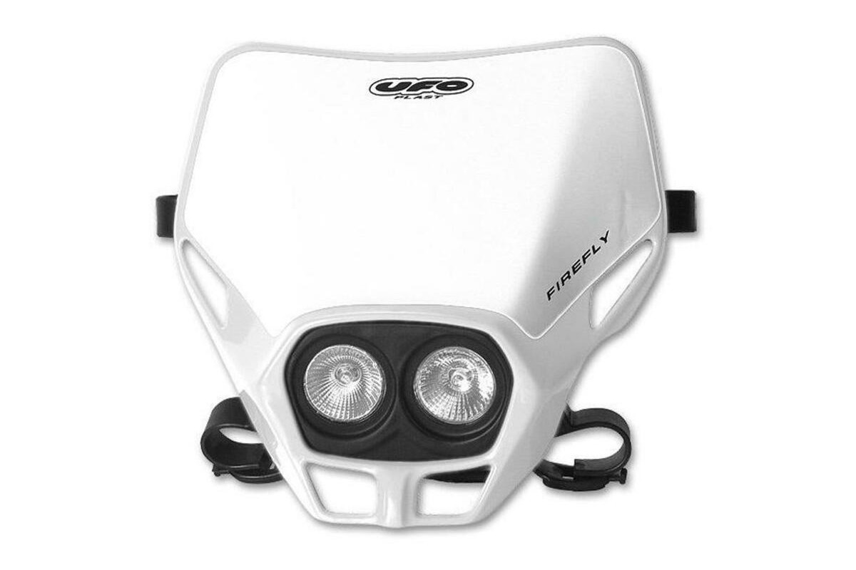 Plaque phare UFO Firefly Twins blanc