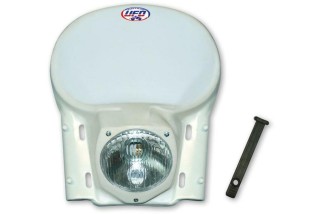 Plaque phare universelle UFO vintage blanc 1978-1988