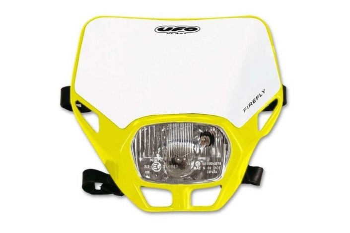 Plaque phare UFO Firefly jaune RM (01-17)