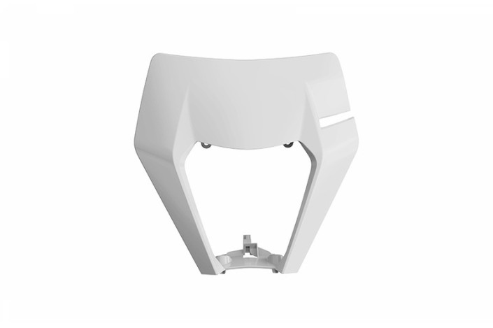 Plaque phare POLISPORT blanc KTM