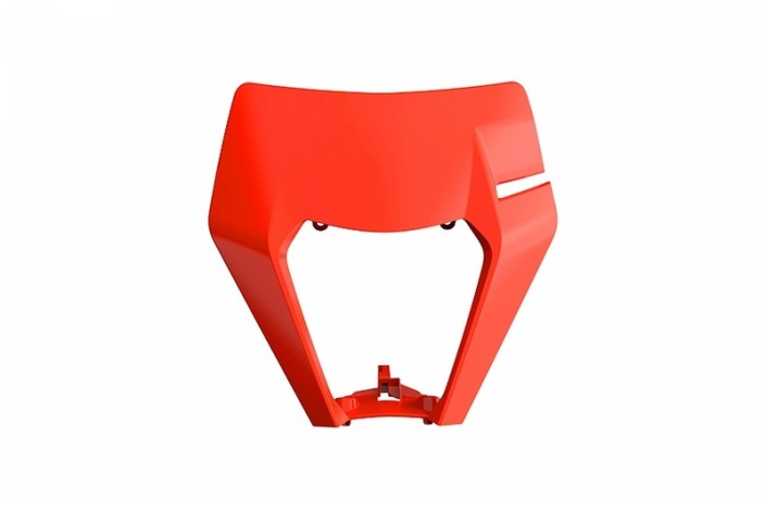 Plaque phare POLISPORT fluo KTM