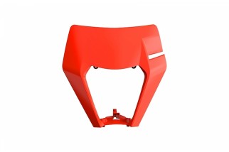 Plaque phare POLISPORT fluo KTM