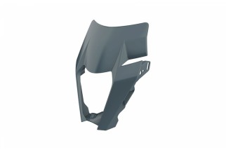 Plaque phare POLISPORT gris nardo KTM