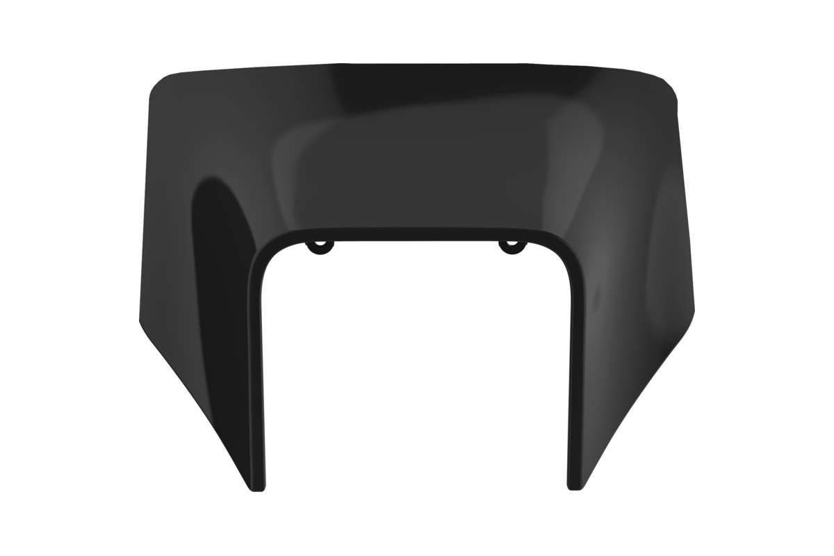 Plaque phare POLISPORT noir Husqvarna