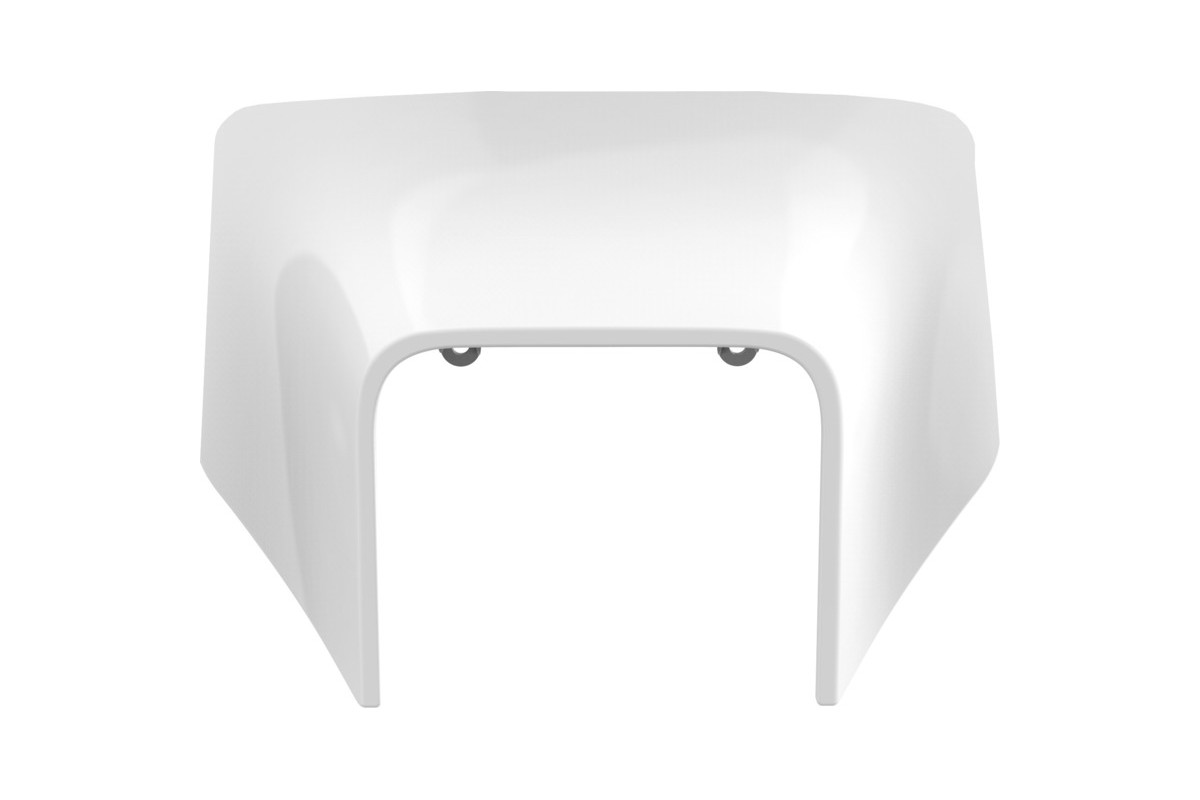 Plaque phare POLISPORT blanc Husqvarna