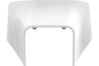 Plaque phare POLISPORT blanc Husqvarna