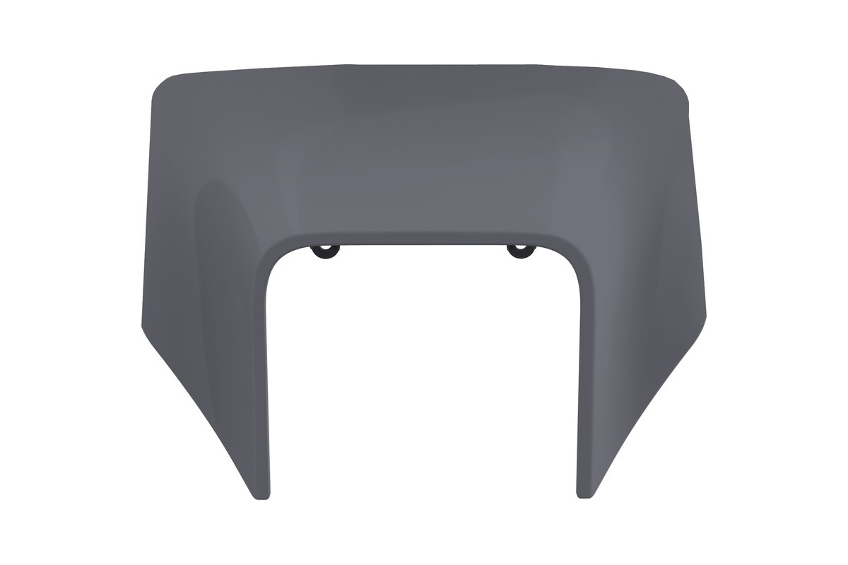 Plaque phare POLISPORT gris nardo Husqvarna