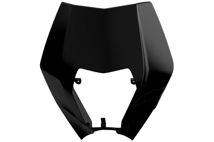 Plaque phare POLISPORT noir KTM EXC/EXC-F