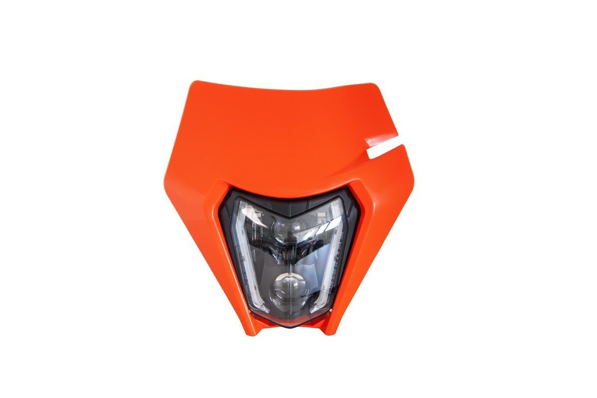 Plaque phare + phare LED RACETECH