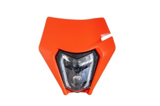 Plaque phare + phare LED RACETECH