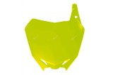 Plaque numéro frontale RACETECH jaune fluo Suzuki RM-Z250/450
