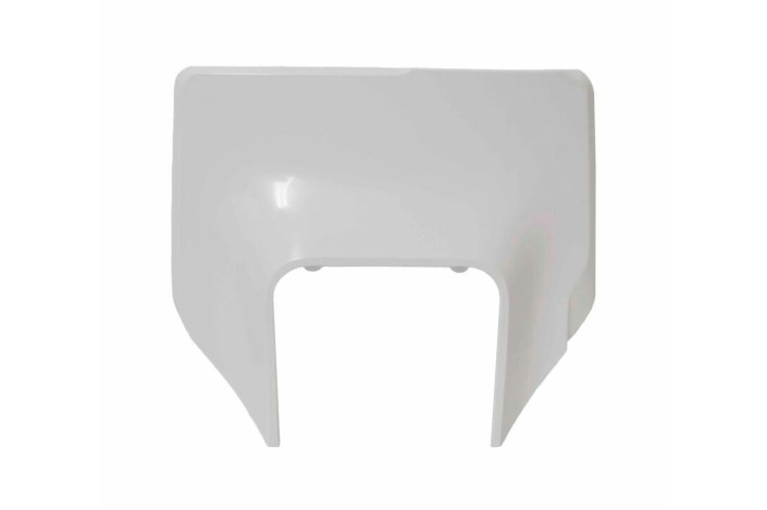 Plaque frontale RACETECH blanc Husqvarna