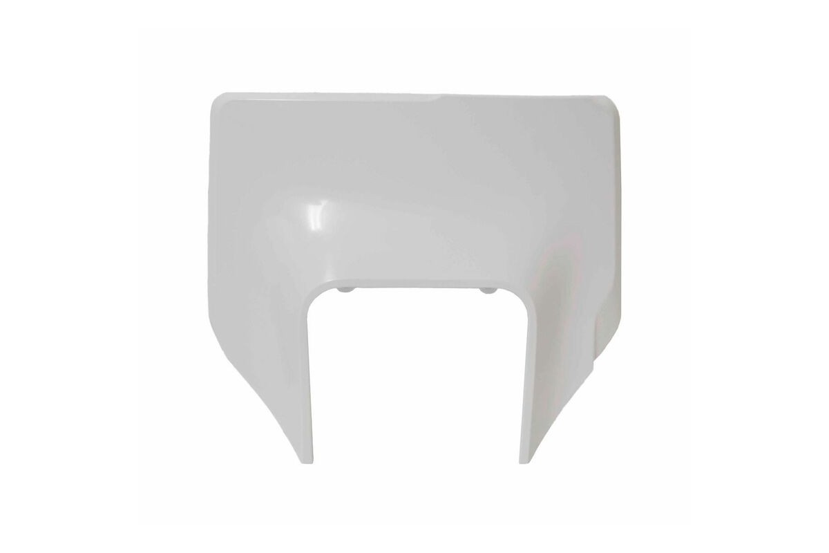 Plaque frontale RACETECH blanc Husqvarna
