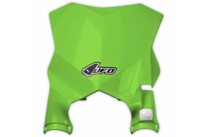 Plaque numéro frontale UFO Stadium vert Kawasaki KX250F/450F