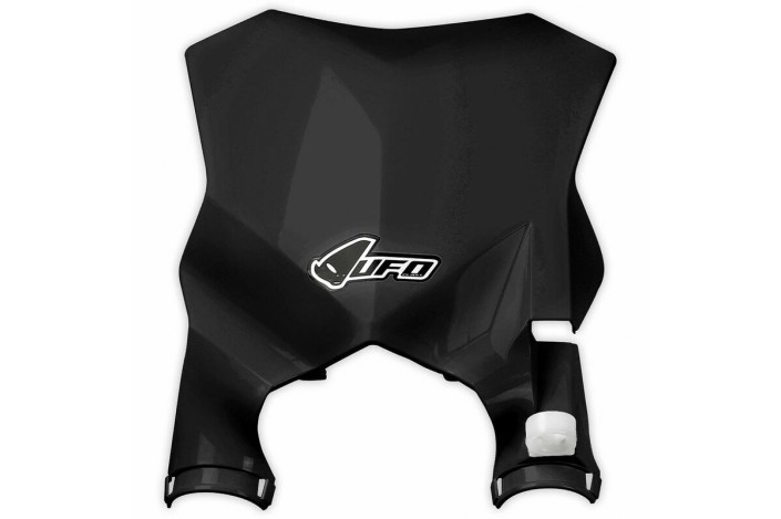 Plaque numéro frontale UFO Stadium noir Kawasaki KX250F/450F