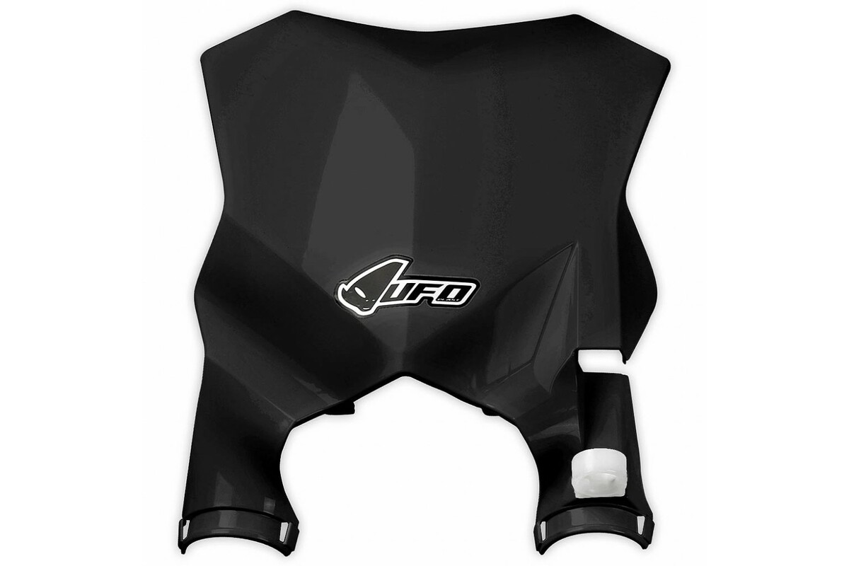 Plaque numéro frontale UFO Stadium noir Kawasaki KX250F/450F