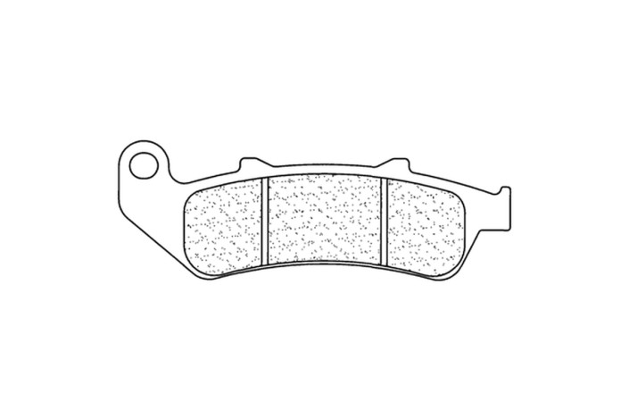 Plaquettes de frein CL BRAKES route métal fritté - 2257A3+
