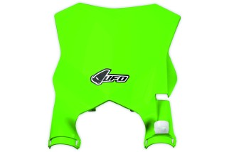 Plaque numéro frontale UFO Stadium vert fluo Kawasaki KX250/450F