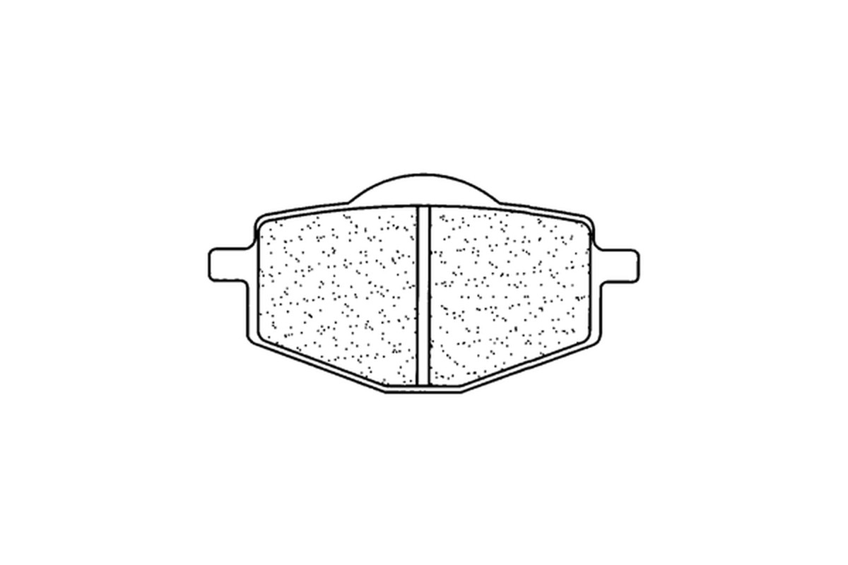 Plaquettes de frein CL BRAKES route métal fritté - 2284A3+