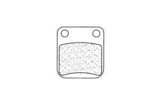 Plaquettes de frein CL BRAKES Scooter métal fritté - 3018SC