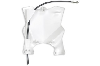 Plaque numéro frontale UFO Stadium vert fluo Kawasaki KX250/450F