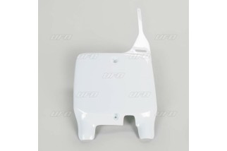 Plaque numéro frontale UFO blanc Suzuki RM125/250