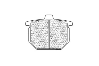 Plaquettes de frein CL BRAKES route métal fritté - 2814A3+