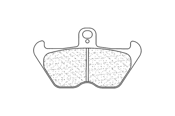 Plaquettes de frein CL BRAKES route métal fritté - 2430A3+
