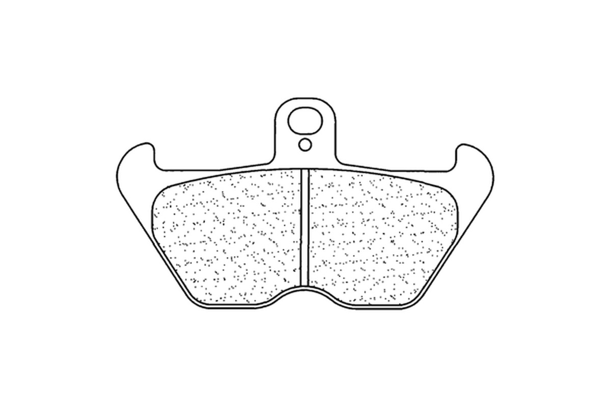 Plaquettes de frein CL BRAKES route métal fritté - 2430A3+