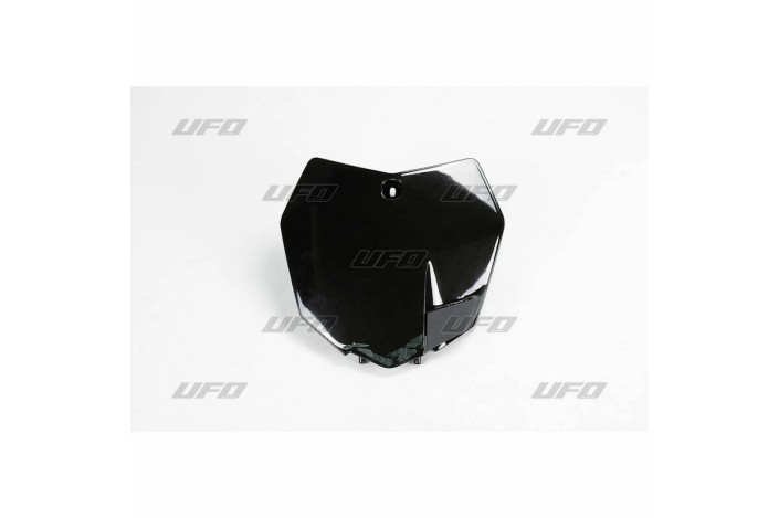Plaque numéro frontale UFO noir KTM