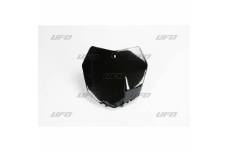 Plaque numéro frontale UFO noir KTM