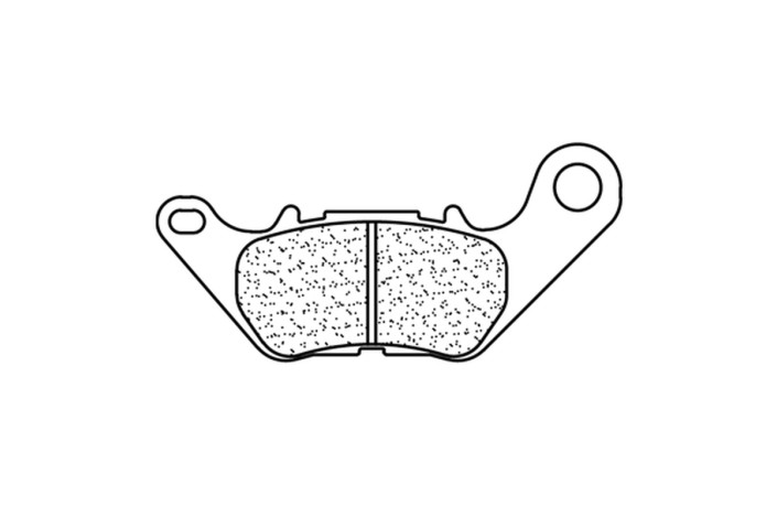 Plaquettes de frein CL BRAKES Route métal fritté - 1241RX3