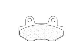 Plaquettes de frein CL BRAKES Maxi Scooter métal fritté - 3096MSC