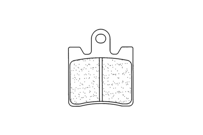 Plaquettes de frein CL BRAKES route métal fritté - 1175A3+